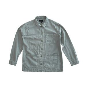 TOPSHOP EUC Utility jacket in Green Size 6